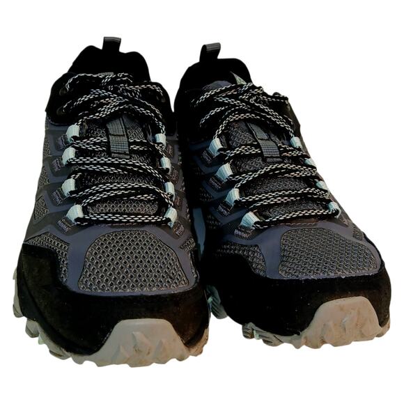 Merrell Granite Gray & Black Hiking Sneakers - Women's Size 9.5 - Picture 3 of 7
